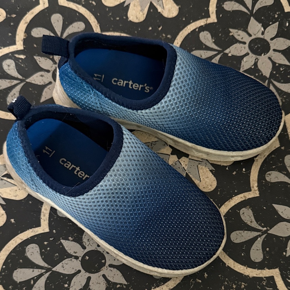 Carter's Gradient Blue Mesh Slip-Ons